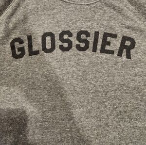 Glossier Sweatshirt, grey, M